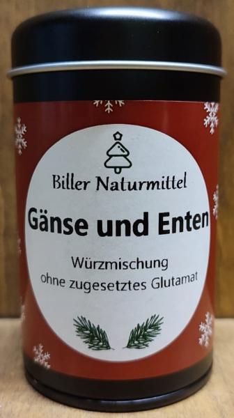 Gänse und Enten, Dose schwarz, 90g